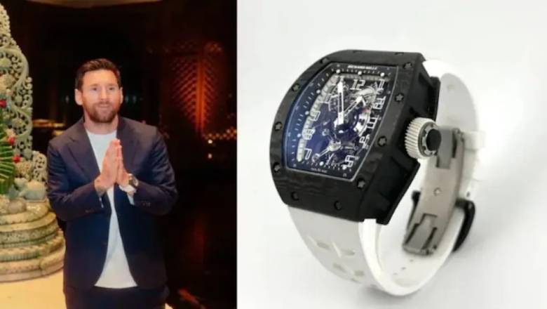 Messi gifted $1.2 million Richard Mille watch by Indian billionaire - Ảnh 1