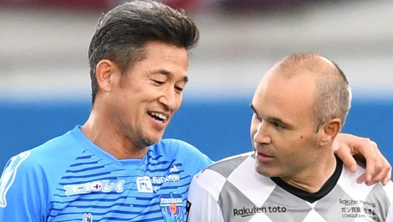 Miura has set his sights on playing beyond the age of 60