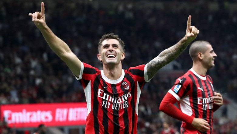 The US soccer star is currently delivering outstanding performances for AC Milan