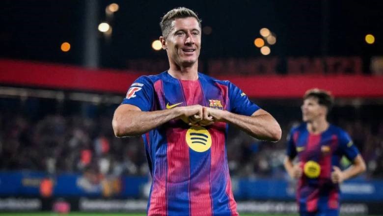 Lewandowski is edging closer to a departure from Barcelona at the end of the season