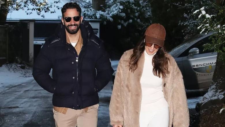 The Portuguese coach was spotted taking a walk with his wife after receiving the dismissing news 