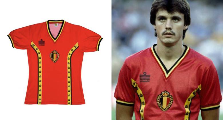 Belgium football kit history: Ranking the greatest kits ever - Ảnh 1