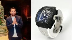 Messi gifted $1.2 million Richard Mille watch by Indian billionaire